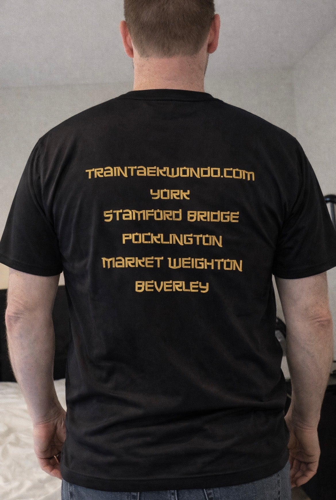 Train Taekwondo School Design Club T-Shirt